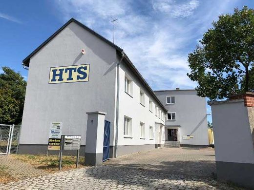 Firmengelände der ​HTS Bauunternehmen GmbH​ aus Sangerhausen