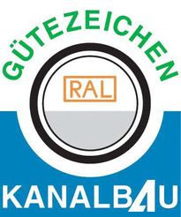 Gütezeichen Kanalbau der ​HTS Bauunternehmen GmbH​ aus Sangerhausen